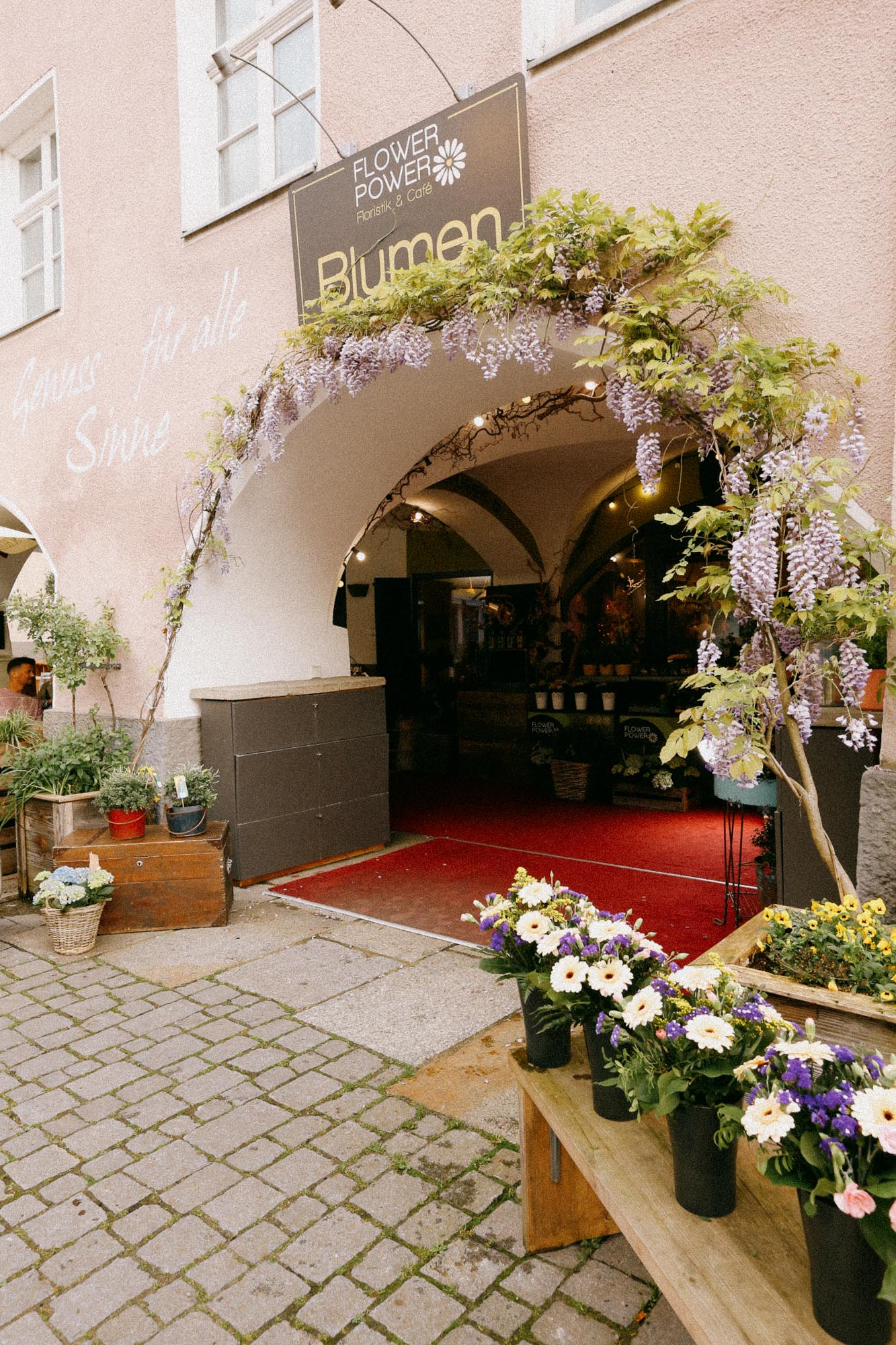 Besuchen Sie uns in unserem Blumenladen - Flower Power Rosenheim